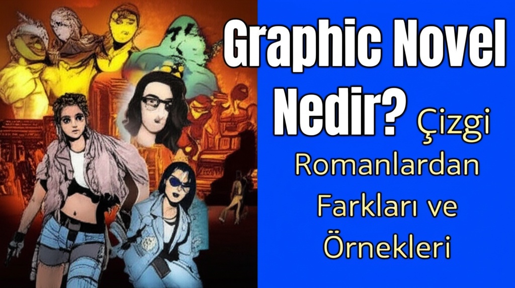 Graphic Novel Nedir? Çizgi Romanlardan Farkları ve Örnekleri