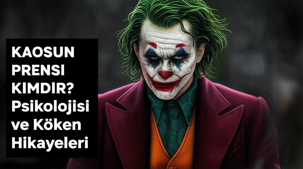 Joker: Kaosun Prensi Kimdir? Psikolojisi ve Köken Hikayeleri