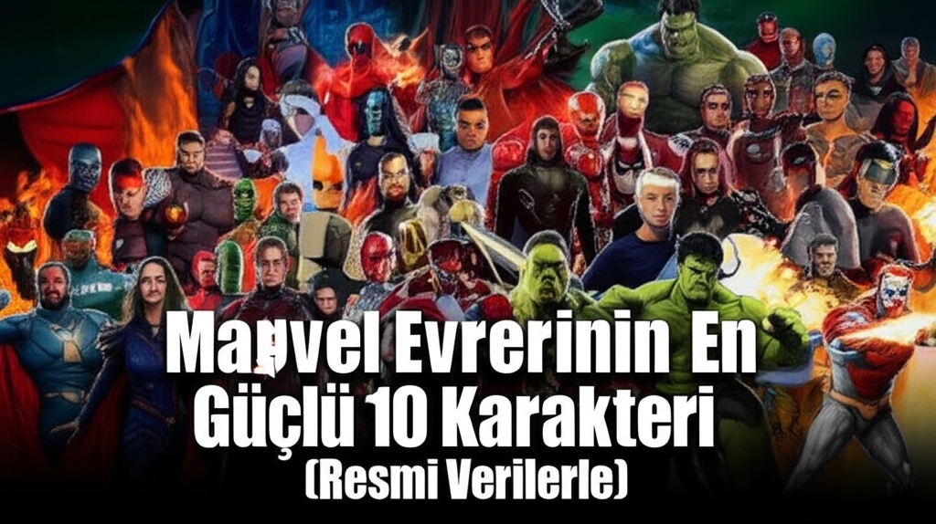 Marvel Evreninin En Güçlü 10 Karakteri (Resmi Verilerle)
