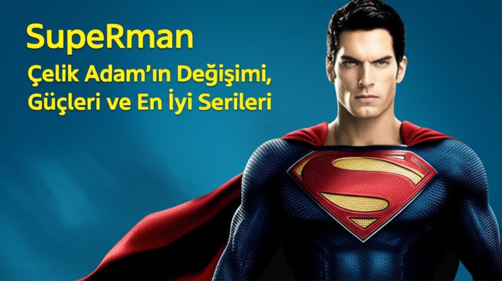 Superman: Çelik Adam’ın Değişimi, Güçleri ve En İyi Serileri